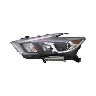 Pacific Best® - Driver Side Replacement Headlight (Standard Line)