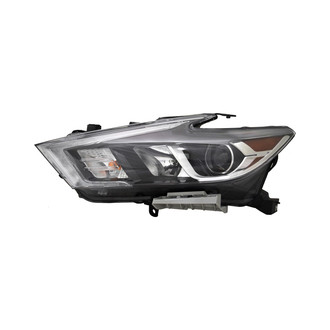 Pacific Best® - Driver Side Replacement Headlight (CAPA Certified)