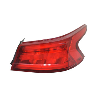 Pacific Best® - Passenger Side Outer Replacement Tail Light (CAPA Certified)