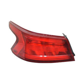 Pacific Best® - Driver Side Outer Replacement Tail Light (CAPA Certified)
