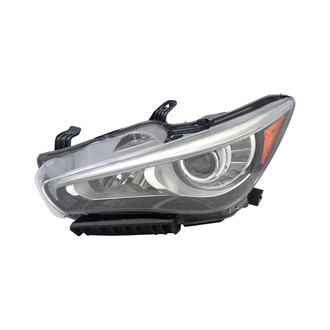 Pacific Best® - Driver Side Replacement Headlight (CAPA Certified)