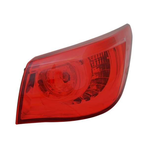Pacific Best® - Passenger Side Outer Replacement Tail Light, Infiniti Q50
