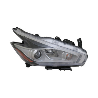 Pacific Best® - Passenger Side Replacement Headlight (CAPA Certified)