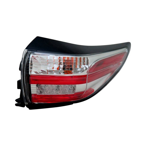 Pacific Best® - Passenger Side Outer Replacement Tail Light, Nissan Murano