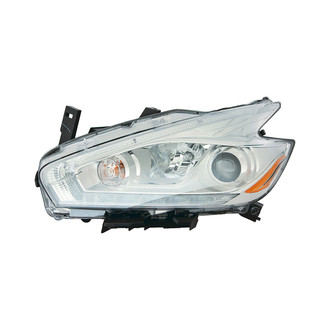 Pacific Best® - Driver Side Replacement Headlight (CAPA Certified)