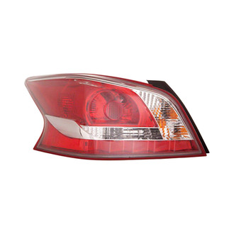 Pacific Best® - Driver Side Replacement Tail Light (CAPA Certified)