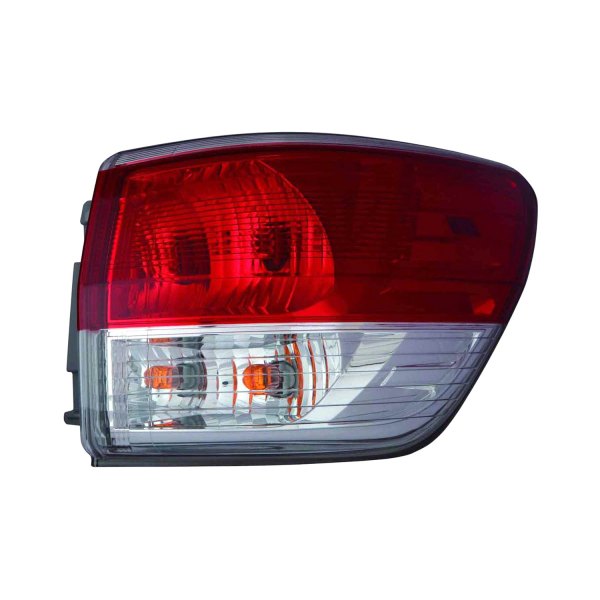 Pacific Best® - Passenger Side Outer Replacement Tail Light, Nissan Pathfinder