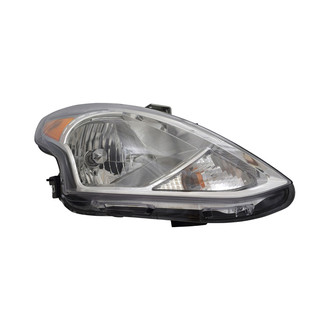 Pacific Best® - Passenger Side Replacement Headlight (CAPA Certified)
