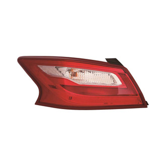Pacific Best® - Driver Side Outer Replacement Tail Light (Standard Line)