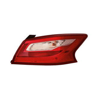 Pacific Best® - Passenger Side Outer Replacement Tail Light (Standard Line)
