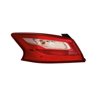 Pacific Best® - Driver Side Outer Replacement Tail Light (CAPA Certified)