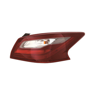 Pacific Best® - Passenger Side Outer Replacement Tail Light (Standard Line)