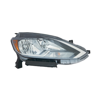 Pacific Best® - Passenger Side Replacement Headlight (Standard Line)