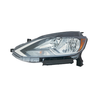 Pacific Best® - Driver Side Replacement Headlight (CAPA Certified)