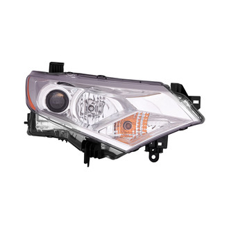 Pacific Best® - Passenger Side Replacement Headlight (CAPA Certified)