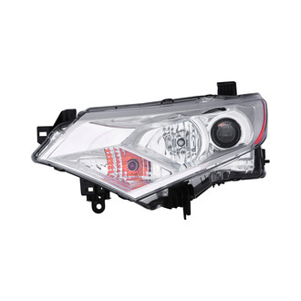 Pacific Best® - Driver Side Replacement Headlight (CAPA Certified)