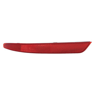 Pacific Best® - Rear Driver Side Bumper Reflector (CAPA Certified)