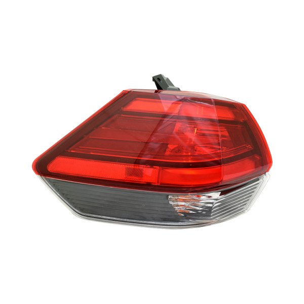 Pacific Best® - Driver Side Outer Replacement Tail Light, Nissan Rogue