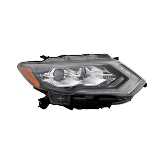 Pacific Best® - Passenger Side Replacement Headlight (Standard Line)