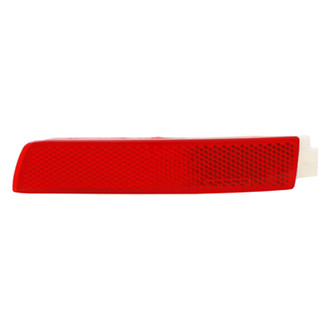 Pacific Best® - Rear Driver or Passenger Side Bumper Reflector (CAPA Certified)