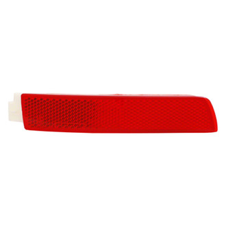 Pacific Best® - Rear Driver or Passenger Side Bumper Reflector (CAPA Certified)