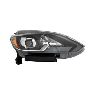 Pacific Best® - Passenger Side Replacement Headlight (Standard Line)