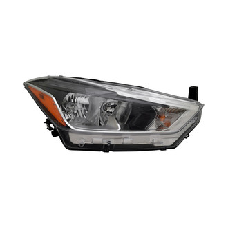 Pacific Best® - Passenger Side Replacement Headlight (CAPA Certified)