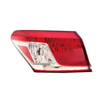Pacific Best® - Driver Side Outer Replacement Tail Light (CAPA Certified)