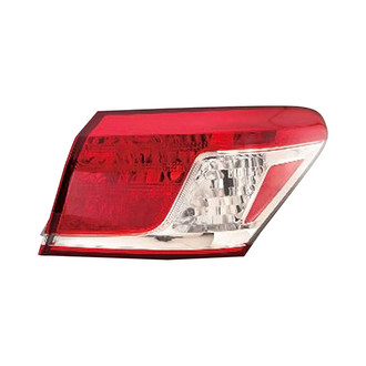 Pacific Best® - Passenger Side Outer Replacement Tail Light Lens and Housing (Standard Line)