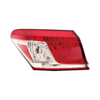 Pacific Best® - Driver Side Outer Replacement Tail Light Lens and Housing (Standard Line)