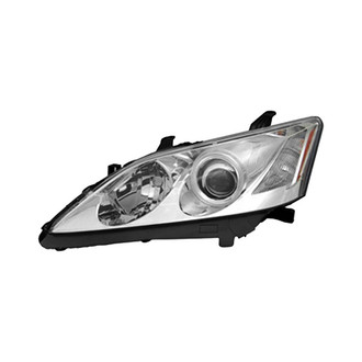Pacific Best® - Driver Side Replacement Headlight Lens and Housing (CAPA Certified)