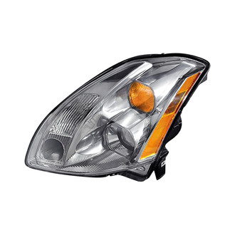 Pacific Best® - Driver Side Replacement Headlight (Standard Line)