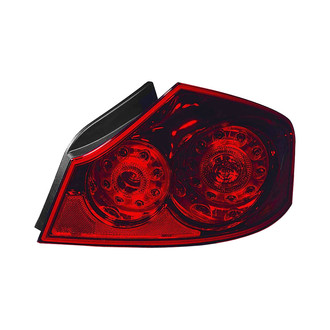 Pacific Best® - Passenger Side Outer Replacement Tail Light (CAPA Certified)
