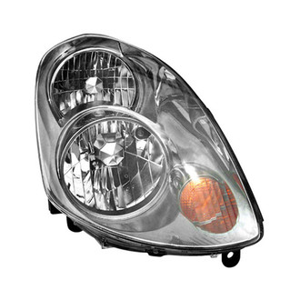 Pacific Best® - Passenger Side Replacement Headlight (Standard Line)