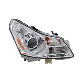 Pacific Best® - Passenger Side Replacement Headlight (CAPA Certified)