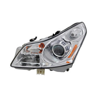 Pacific Best® - Driver Side Replacement Headlight (CAPA Certified)