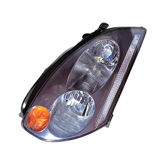 Pacific Best® - Driver Side Replacement Headlight (Standard Line)