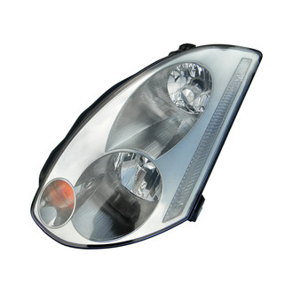 Pacific Best® - Driver Side Replacement Headlight Lens and Housing (Standard Line)