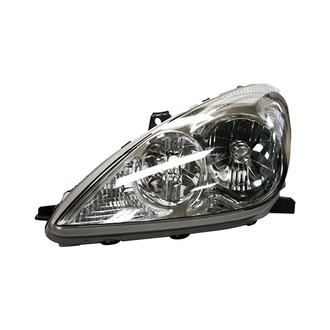 Pacific Best® - Driver Side Replacement Headlight Lens and Housing (CAPA Certified)