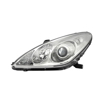 Pacific Best® - Driver Side Replacement Headlight Lens and Housing (Standard Line)