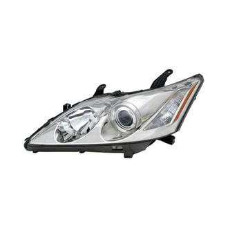 Pacific Best® - Driver Side Replacement Headlight Lens and Housing (Standard Line)