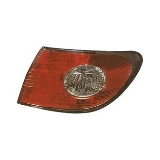 Pacific Best® - Passenger Side Outer Replacement Tail Light Lens and Housing (Standard Line)