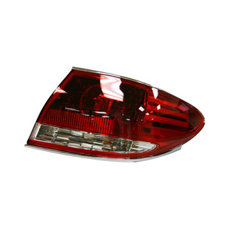 Pacific Best® - Passenger Side Outer Replacement Tail Light Lens and Housing (Standard Line)
