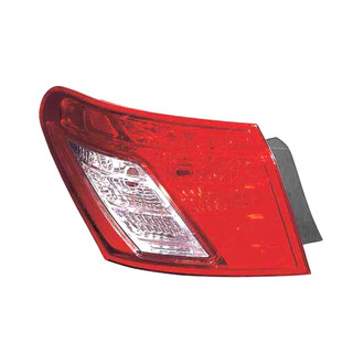 Pacific Best® - Driver Side Outer Replacement Tail Light (Standard Line)