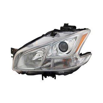 Pacific Best® - Driver Side Replacement Headlight (Standard Line)