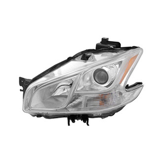 Pacific Best® - Driver Side Replacement Headlight (Standard Line)
