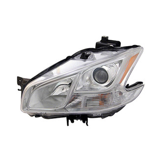 Pacific Best® - Driver Side Replacement Headlight (CAPA Certified)