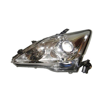 Pacific Best® - Driver Side Replacement Headlight Lens and Housing (Standard Line)