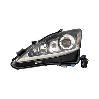 Pacific Best® - Driver Side Replacement Headlight Lens and Housing (CAPA Certified)