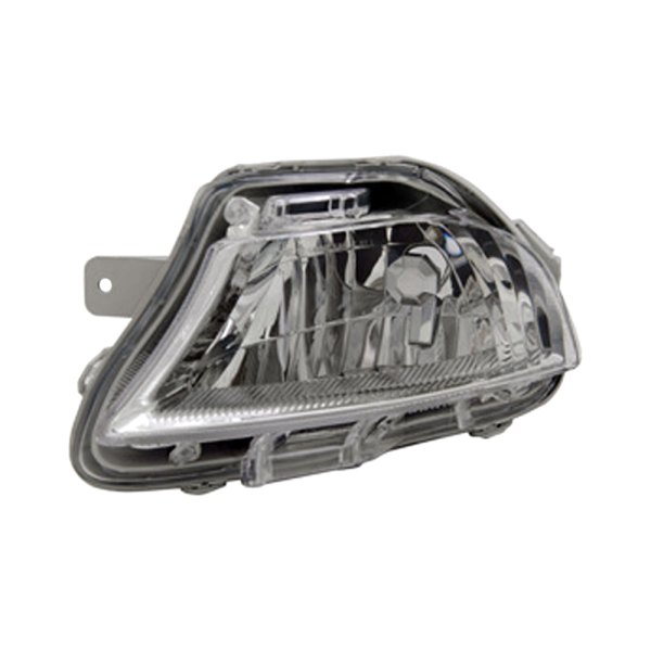 Pacific Best® - Driver Side Replacement Fog Light Lens and Housing